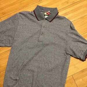 Vintage Retro Wear Guard Cotton Men Polo